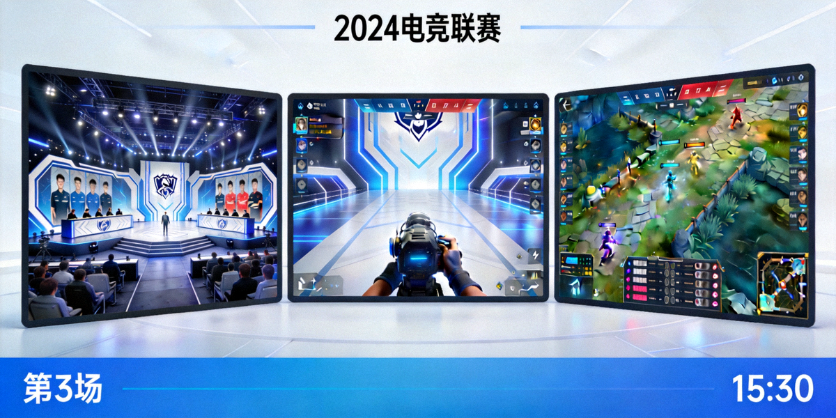 爱游戏体育沉浸式多视角观赛站点主界面 - 同一场赛事同时呈现主舞台全景、选手第一人称镜头与战术地图三路同步画面